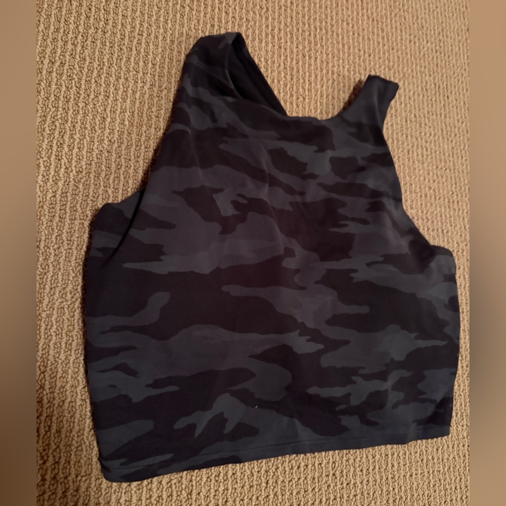 Athleta Camo Conscious Crop Sports Bra